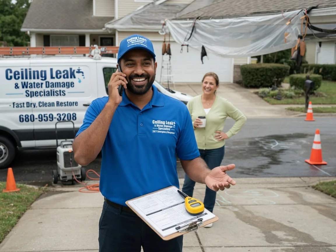 Ceiling Leak Cleanup Santa Teresa, NM FAQs